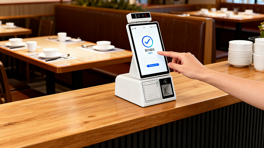 博奧智能多功能桌面智能終端-集成收銀支付身份識別高速打印數(shù)據(jù)同步